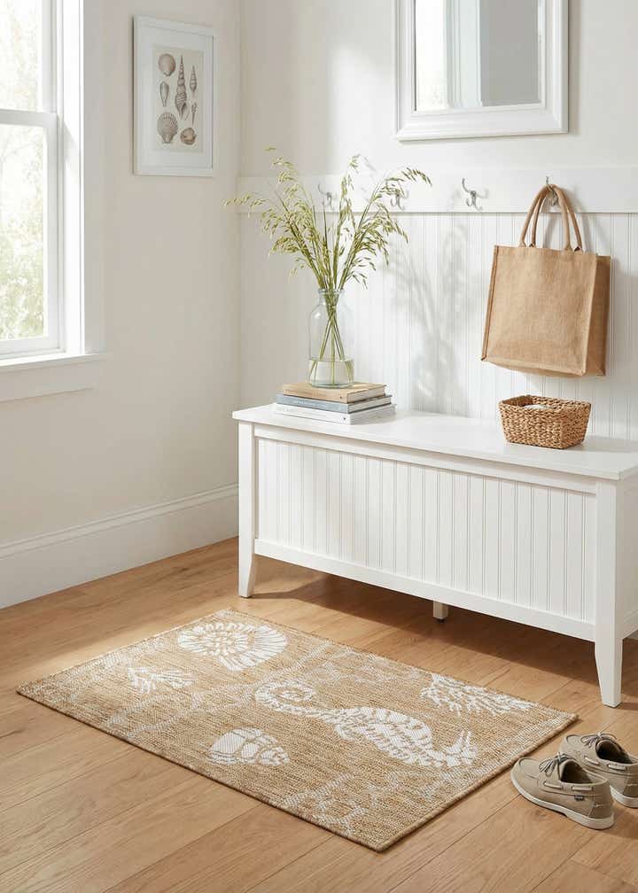 2' x 3' Easy-Clean Coastal Indoor / Outdoor Rug