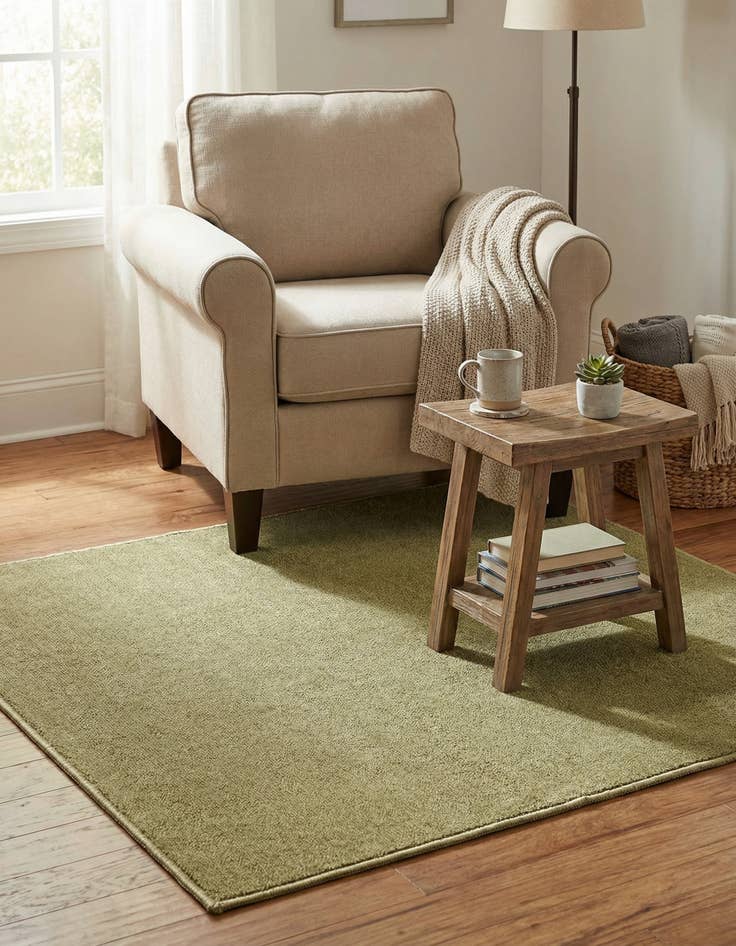 Detail image of 3' 3 x 3' 3 Everyday Solid Square Rug