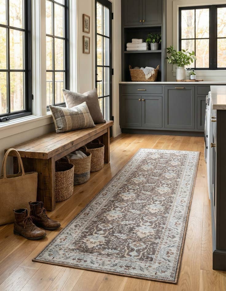 Detail image of 2' 7 x 10' Timeless Runner Rug