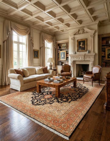 6' 8 x 10' 6 Tabriz Rug