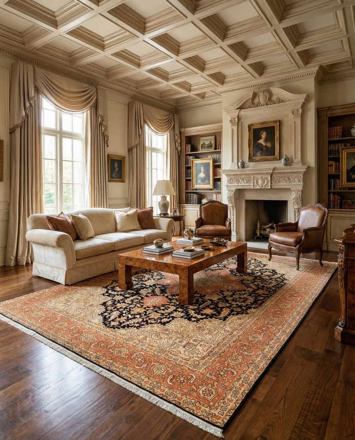 6' 8 x 10' 6 Tabriz Rug