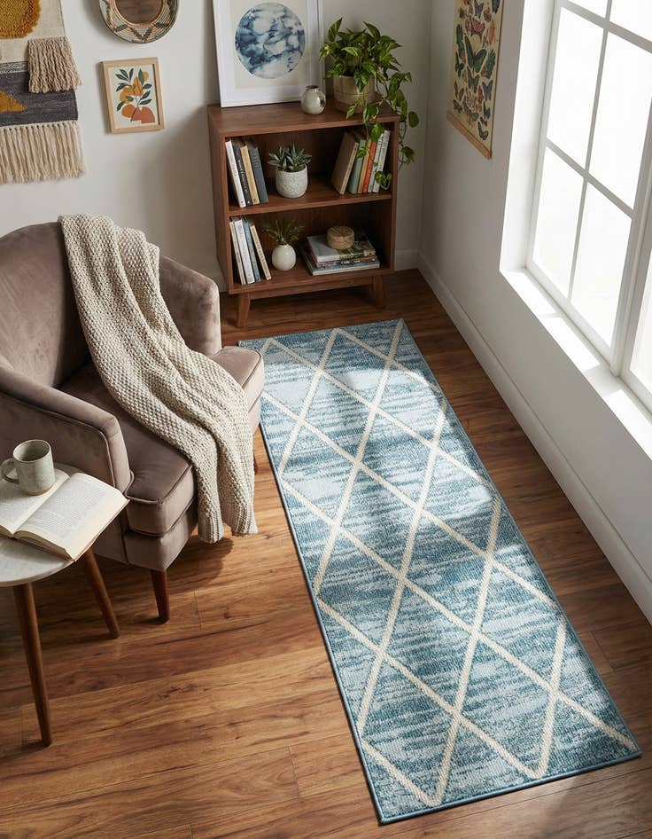 Detail image of  2' 2 x 6' Starlight Runner Rug