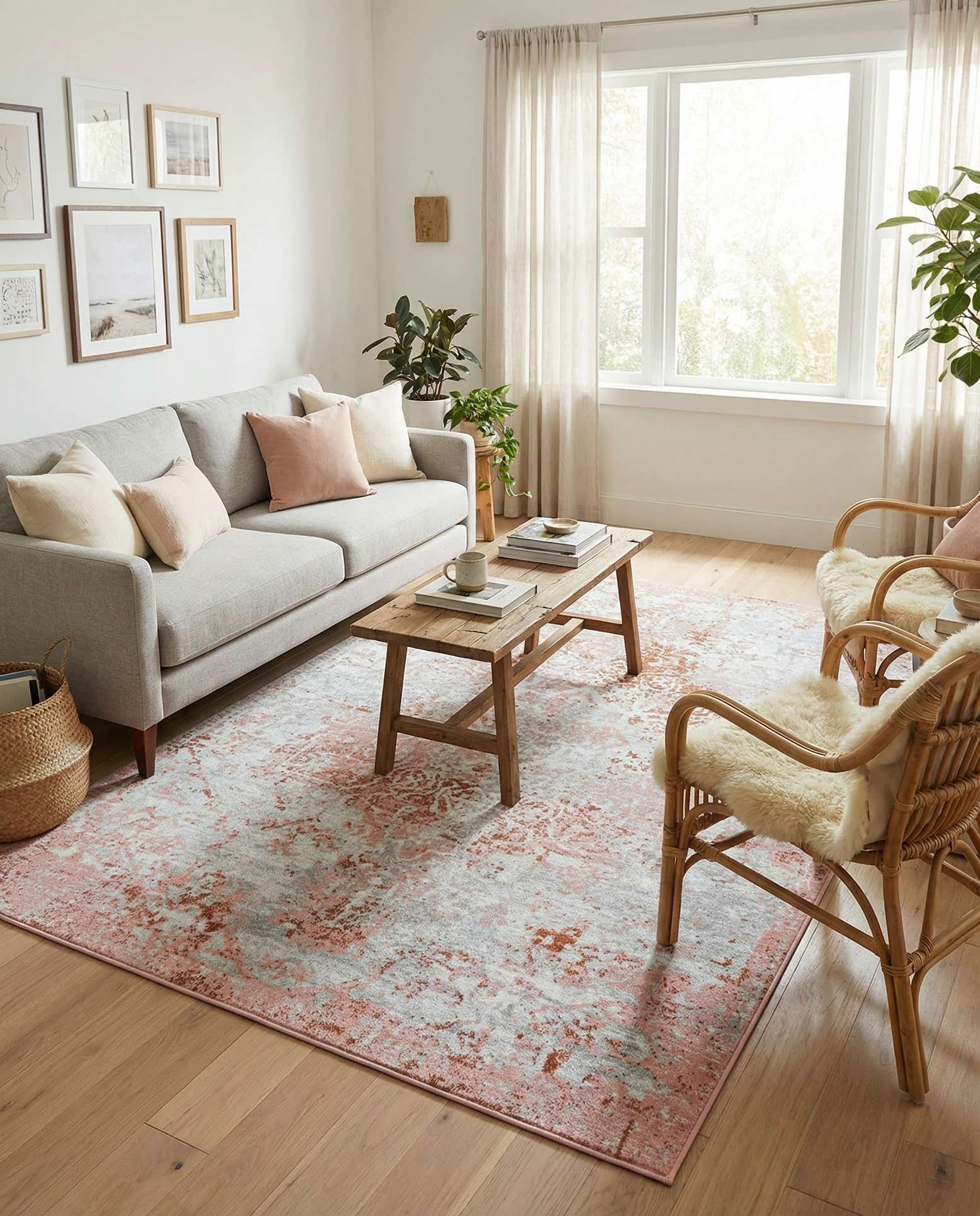6' x 9' Kamala Washable Rug