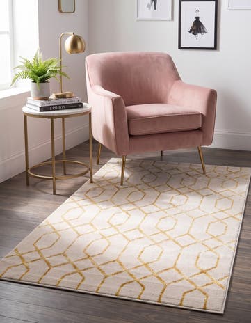 3' x 5' 3 Marilyn Monroe™ Glam Trellis Rug