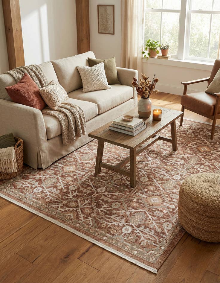 Detail image of  5' 4 x 7' 8 Lola Rug