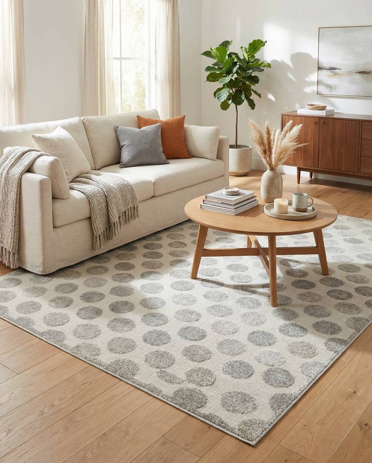 Detail image of 5' x 8' Easy-Clean Sabrina Soto Indoor / Outdoor Rug