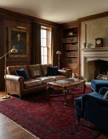 6' 9 x 10' Hand Knotted Khal Mohammadi Wool Rug