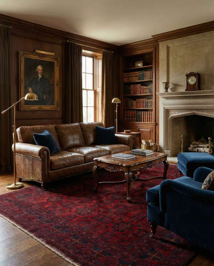 6' 9 x 10' Hand Knotted Khal Mohammadi Wool Rug