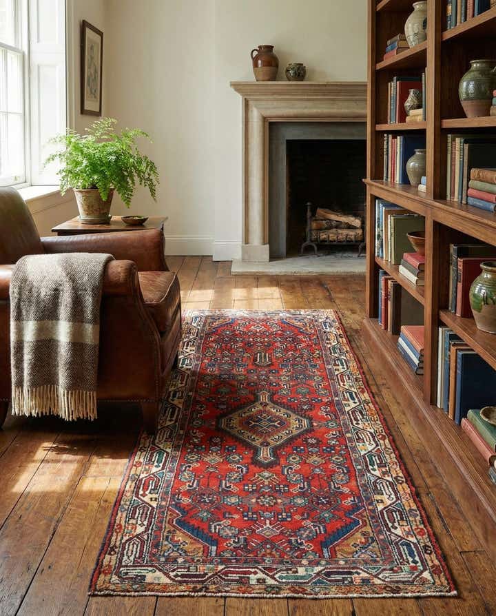 2' 9 x 6' Hamedan Rug