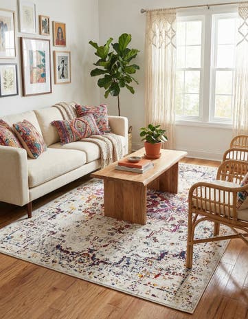 Beige Amulet Rug