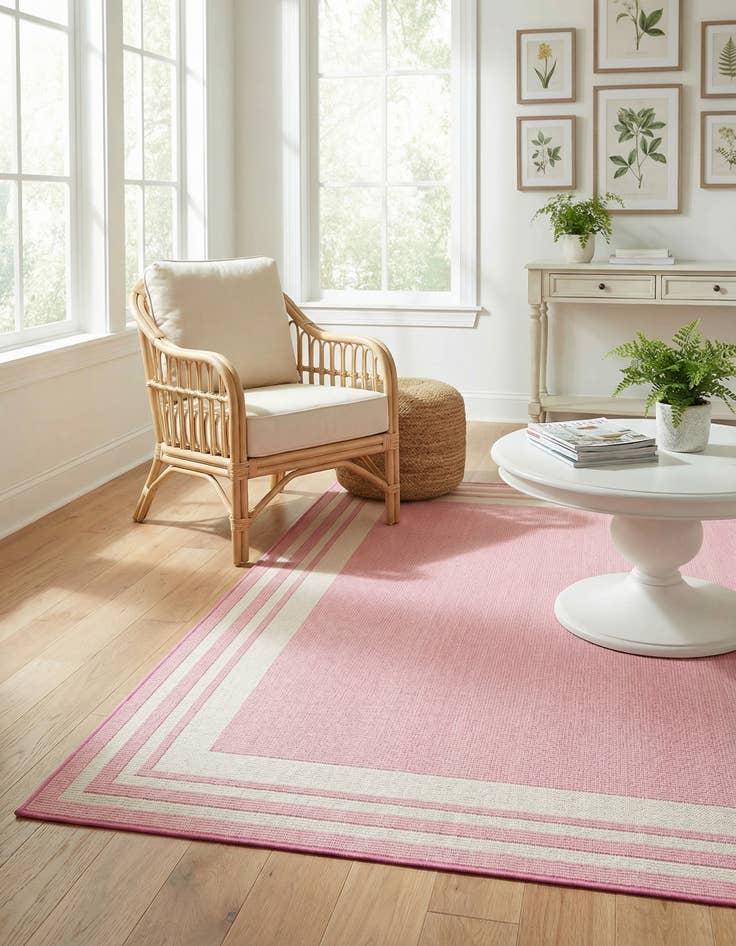 Detail image of 6' x 9'  Washable Aruba Indoor / Outdoor Rug