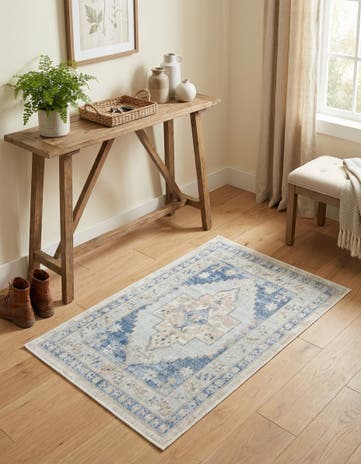 Sky blue Whitney Rug