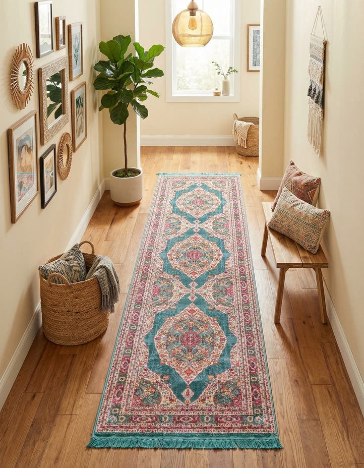 2' 7 x 10' Santiago Runner Rug