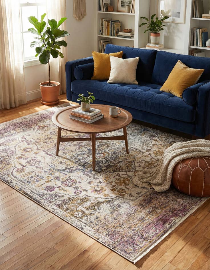 Detail image of  6' x 8' 9 Deepa Rug