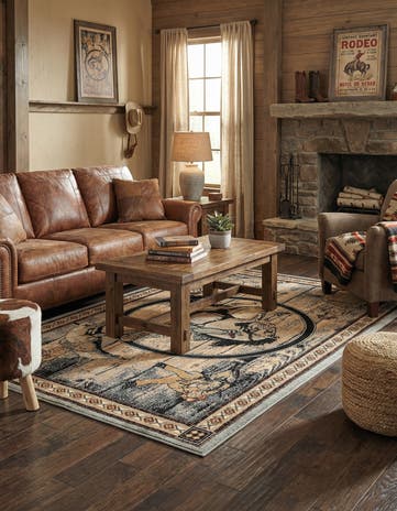 5' 3 x 8' Pioneer Rug