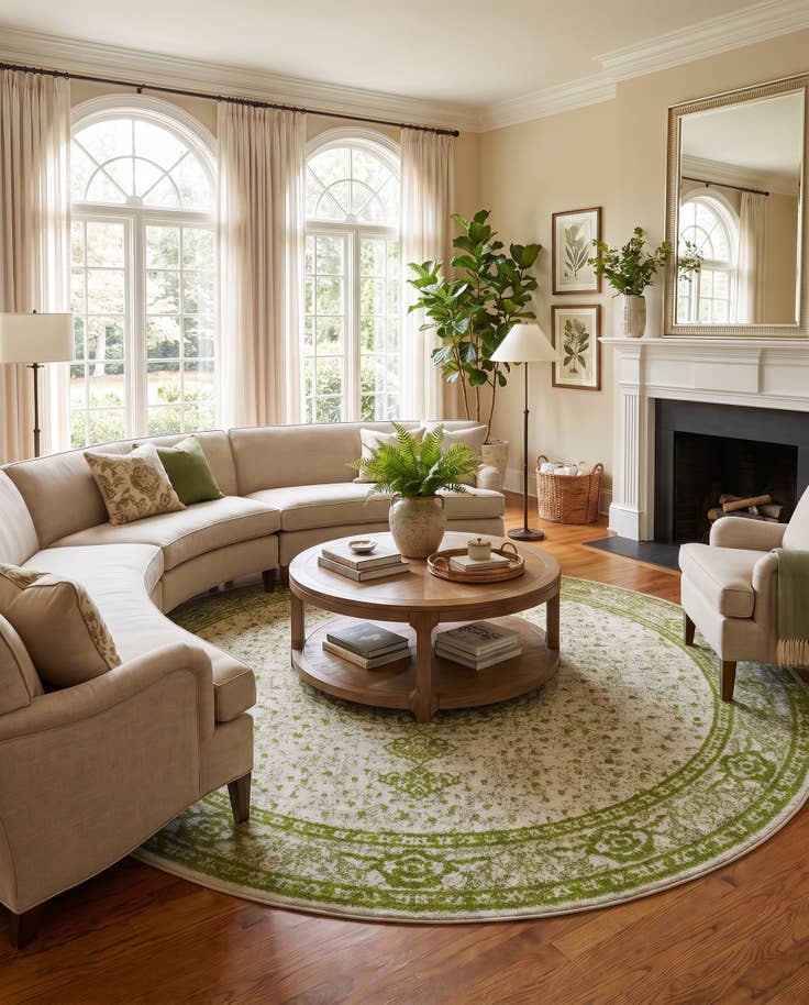Detail image of 12' x 12' Dover Round Rug