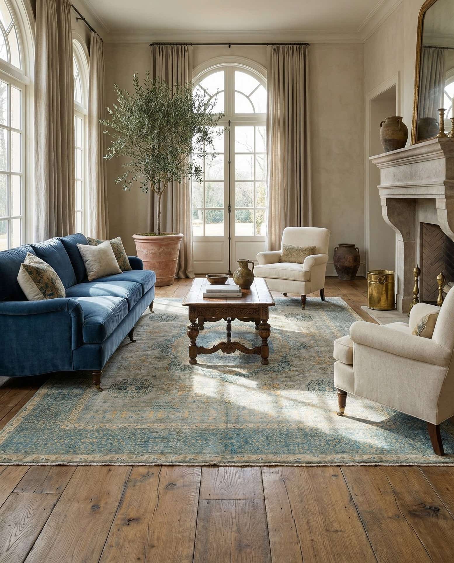 8' 2 x 9' 9 Hand Knotted Amina Rug