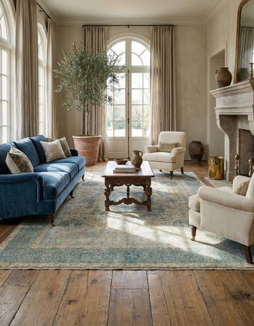 8' 2 x 9' 9 Hand Knotted Amina Rug