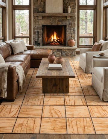 5' x 7' 11 Cowhide - Patchwork Rug
