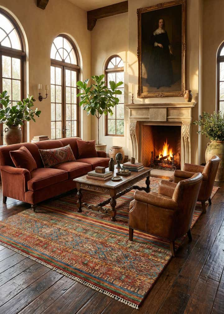 6' 10 x 10' 3 Ariana Ziegler Wool Rug
