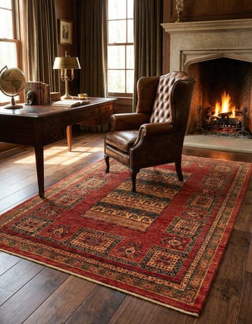 4' 10 x 7' 5 Kashkuli Rug
