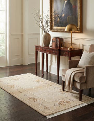 2' 8 x 4' 10 Hand Knotted Darya Wool Rug