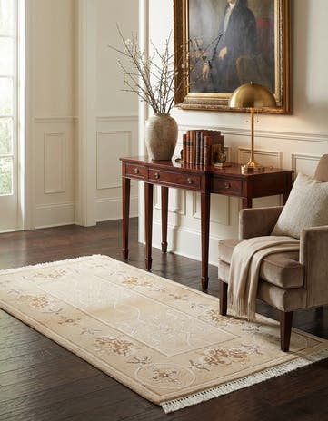 2' 8 x 4' 10 Hand Knotted Darya Wool Rug
