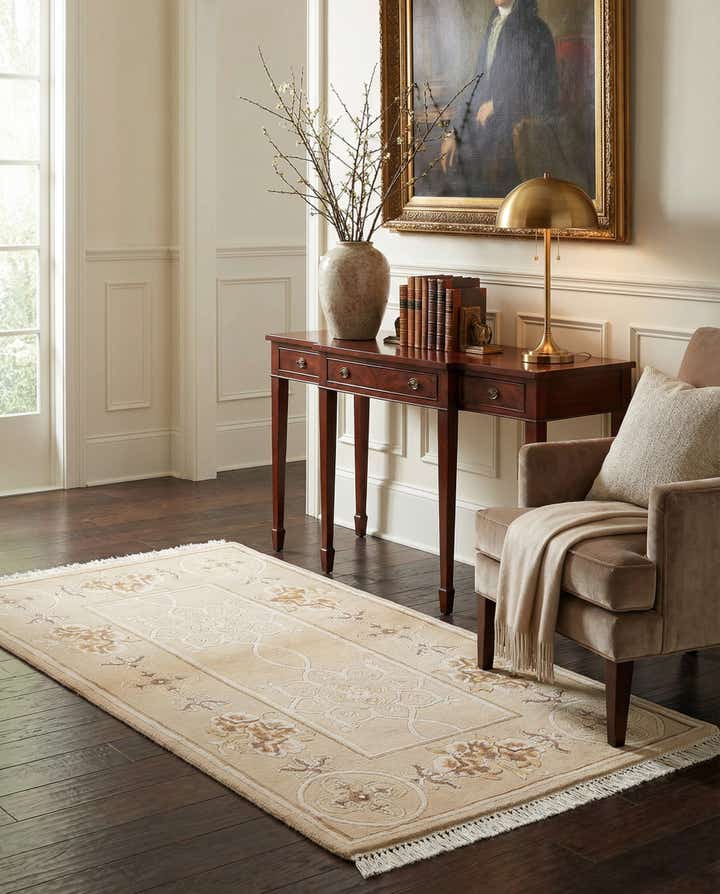2' 8 x 4' 10 Hand Knotted Darya Wool Rug