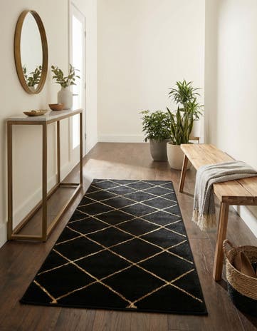 2' x 5' Vogue Geo Runner Rug