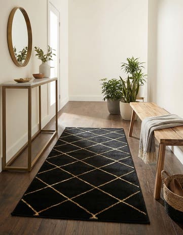 2' x 5' Vogue Geo Runner Rug