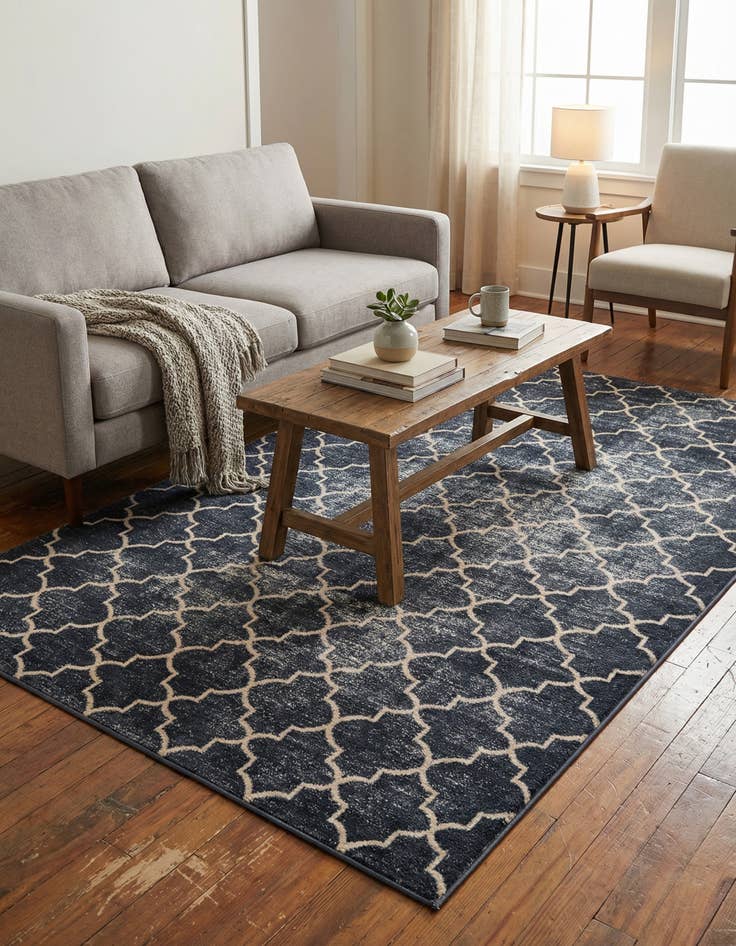 Detail image of 4' x 6' Uptown Lincoln Center Rug