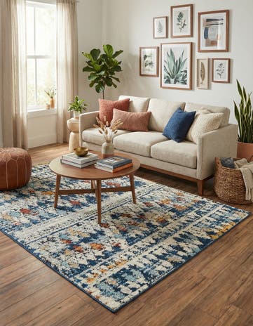 Morocco Square Rug