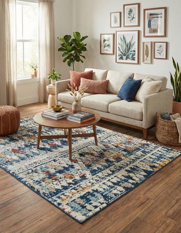 Morocco Square Rug
