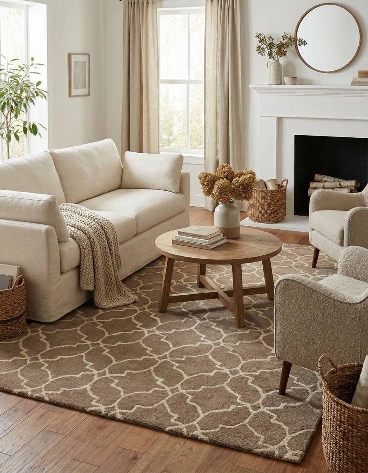 Detail image of 5' 1 x 8' Luna Rug