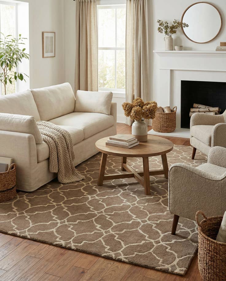 Detail image of 5' 1 x 8' Luna Rug