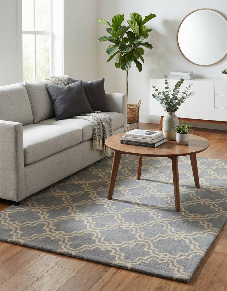 Detail image of 5' 1 x 8' Luna Rug