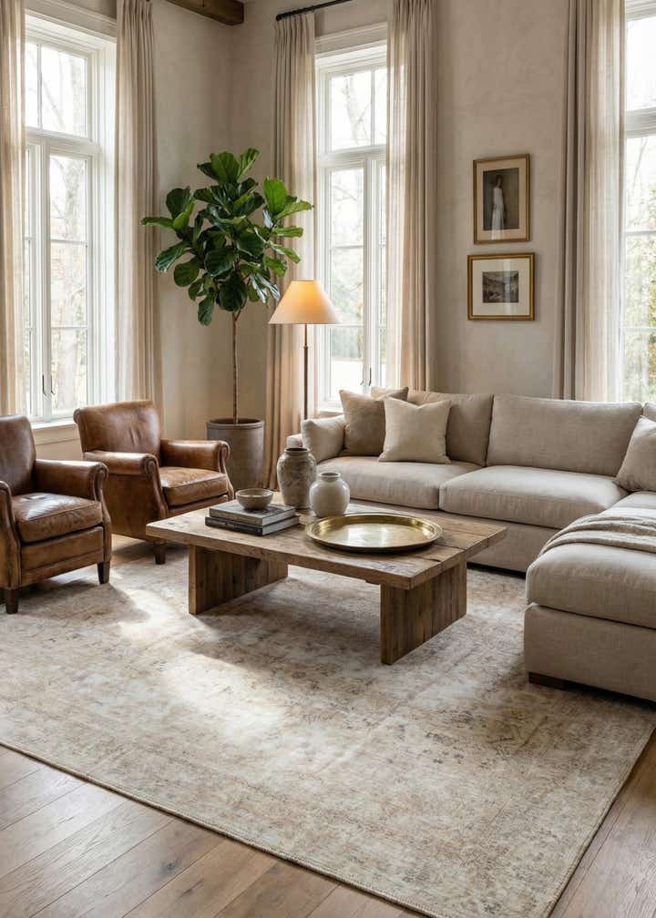 9' 6 x 12' Hand Knotted Ultra Vintage Persian Wool Rug