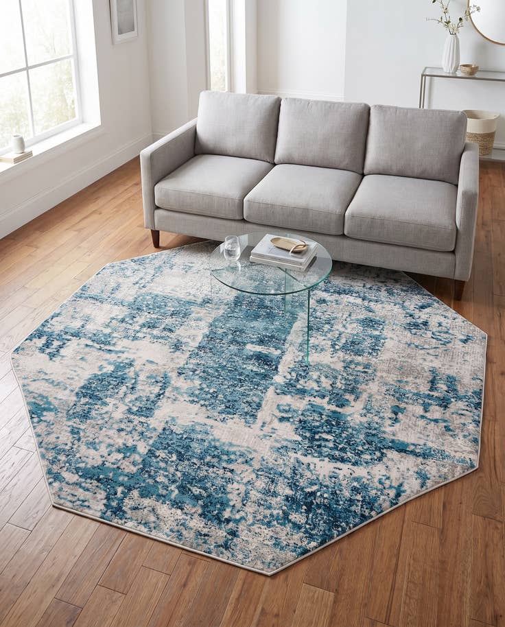 Detail image of 7' 10 x 7' 10 Finsbury Octagon Rug