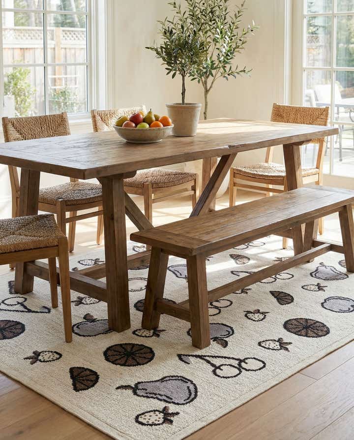 5' x 7' 7 Easy-Clean Indoor / Outdoor Rug