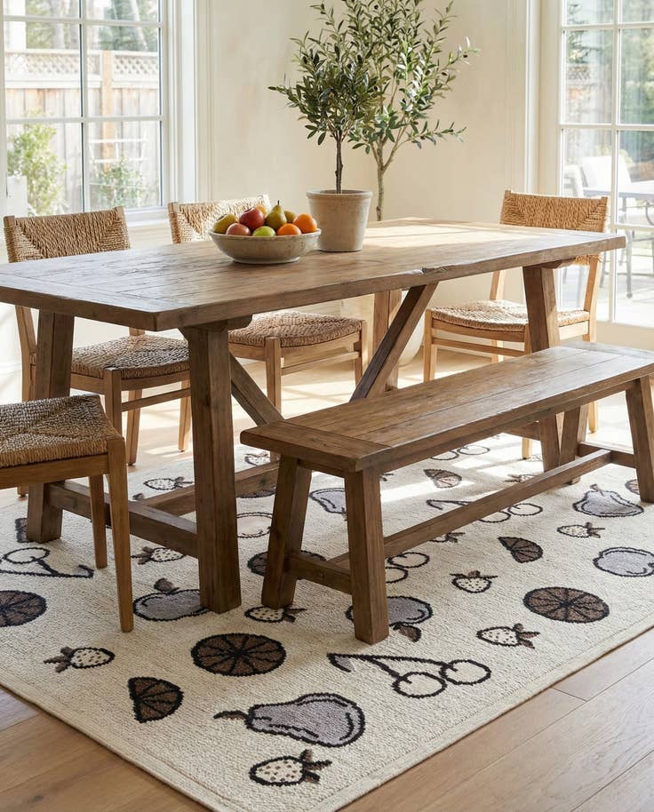 Detail image of 5' x 7' 7 Easy-Clean Indoor / Outdoor Rug