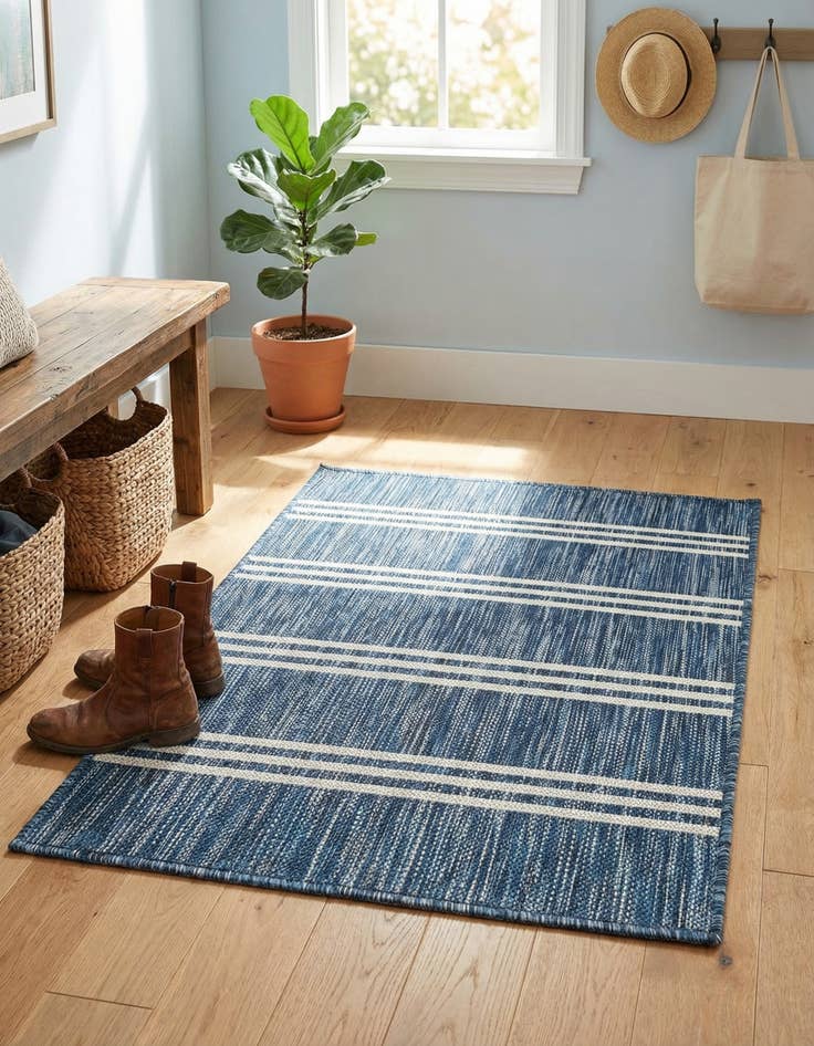 Detail image of  2' x 3'  Washable Jill Zarin Anguilla Indoor / Outdoor Rug