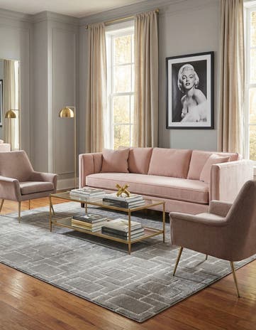 6' x 9' Marilyn Monroe™ Glam Deco Rug