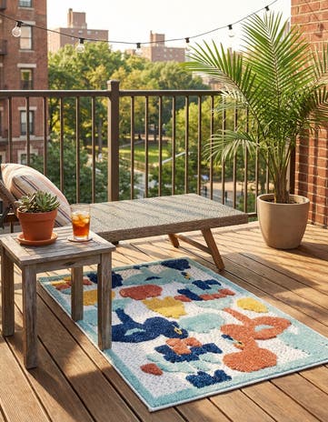 2' x 3' Easy-Clean Belize Indoor / Outdoor Rug
