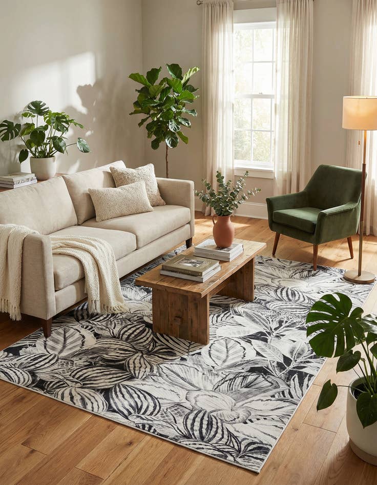 Detail image of 9' x 12' Blossom Rug