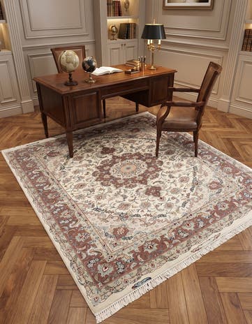 5' x 6' 10 Tabriz Rug