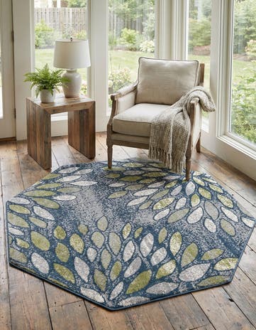5' x 5' Charleston Octagon Rug