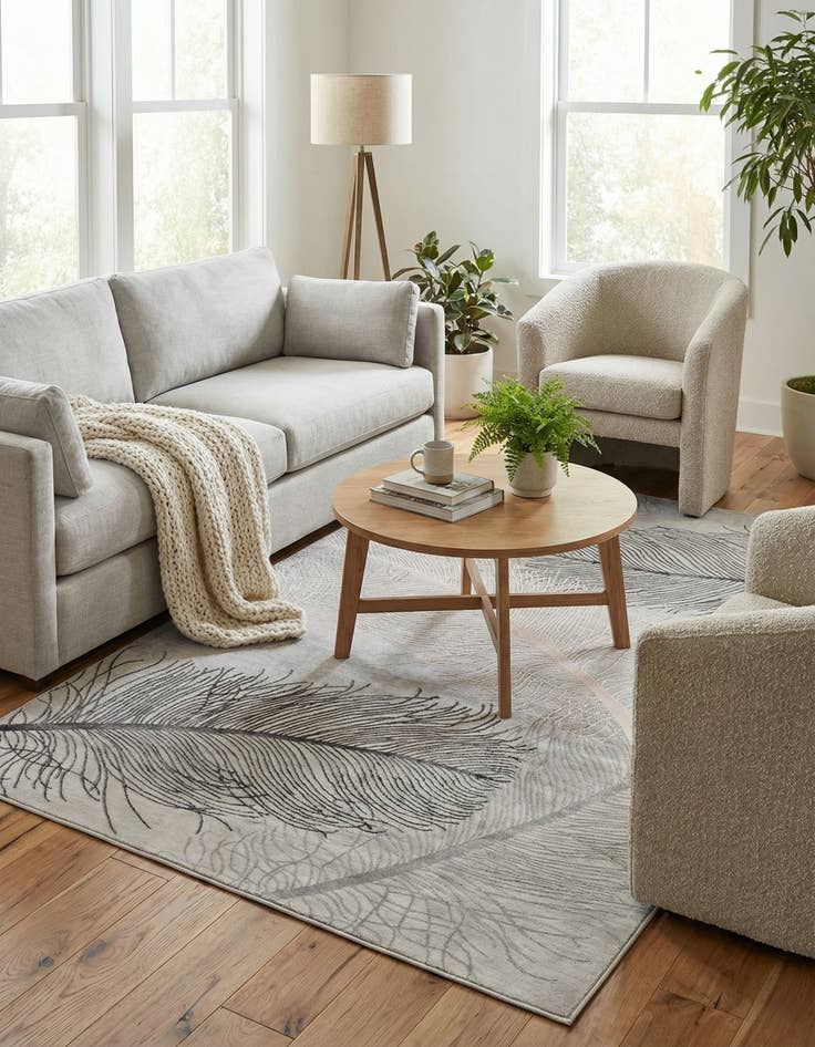 Detail image of  5' 3 x 8' Finsbury Rug