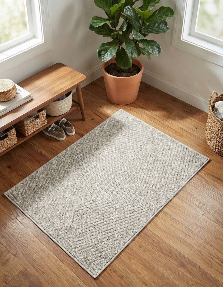 Detail image of  2' x 3'  Washable Sabrina Soto Indoor / Outdoor Rug