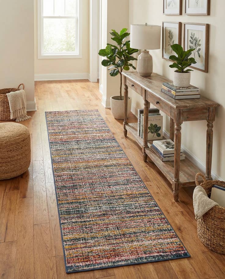 Detail image of 2' 7 x 10' Gemstone Runner Rug