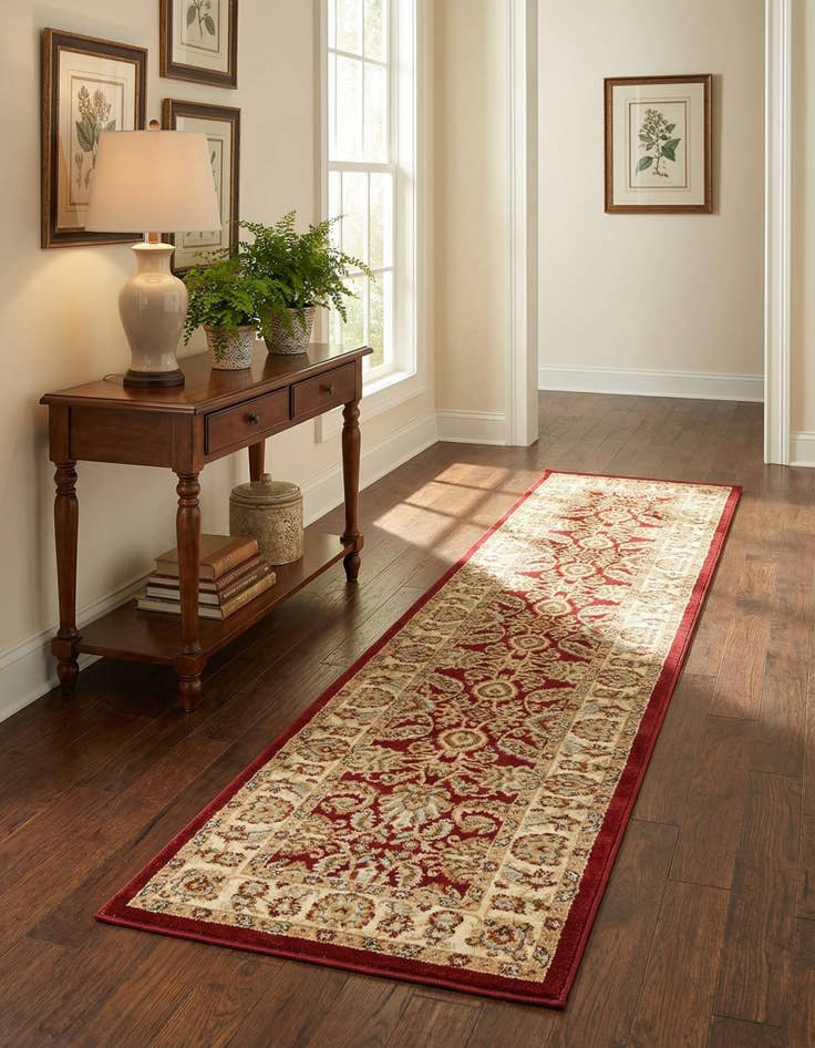 Detail image of 2' 7 x 10' Classic Agra Runner Rug